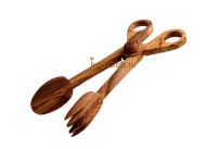 Olive Wood serving tong