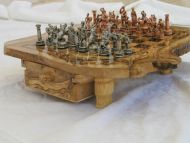jeux d'échec en bois d'olivier 12
