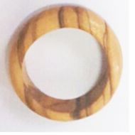 bague en bois d'olive