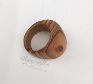 Olive wood  ring design